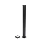 Revival Railing 44" Deck Post Kit Textured Black Aluminum Square. Fixed Price $73.56.