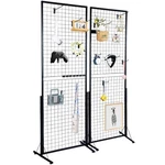 Vevor 2' X 5.6' Panels Tower, Packs Wire Display Racks With. Fixed Price $65.29.