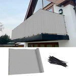 3' Privacy Deck Fence Screen Balcony Patio Yard Outdoor Garden Shade Cover Gray. Fixed Price $181.21.