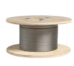 Deckorators 237907 Stainless Steel Silver Cable 1.8 W In. X 500 Ft.. Fixed Price $250.00.