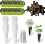160PCS Hydroponics Growing Baskets,plant Seed Pod Kit,grow Anything Kit,indoor. Fixed Price $21.58.