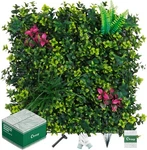 Grooy Boxwood Panels, Grass Wall 20"X20" (6PCS) - Realistic Plant And Priva. Fixed Price $95.00.