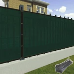 6' Privacy Fence Garden Yard Windscreen Mesh Shade Cover Green. Fixed Price $201.68.