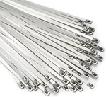 Metal Zip Ties 11.8 Inch 100PCS 304 Stainless Steel Heavy Duty Multi-pu. Fixed Price $14.70.