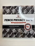 Fenpro Chain Link Fence Privacy Tape 250FT Obsidian Black New. Fixed Price $30.00.