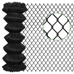6 Ft. X 50 9-GAUGE Galvanized Metal Chain Link Fabric Roll Fit Residential,. Fixed Price $345.79.