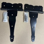 National Hardware 10 In. Black Ornamental Hinge Pk. Fixed Price $24.00.