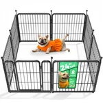 Fxw Rollick Unleashed Dog Playpen For Indoor, Yard, Rv Camping, 24 Inch 8 Pan.... Fixed Price $106.44.