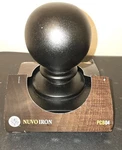 Nuvo Iron Black Aluminum Ball Fence Cap For 6X6 Wood Posts New Open Box. Fixed Price $26.95.