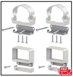 Line Kit Vinyl Railing Stair Brackets Veranda Traditional (4PCK). Fixed Price $19.35.