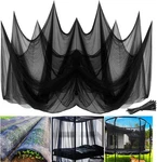 Mosquito NETTING10X50 Ft Patio Mesh Cover Screeninsect Bird Barrier For Ga. Fixed Price $27.87.
