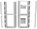 Barrette Finyl Line Vinyl Railing Deck Top Level Bracket Kit 73019670 White. Fixed Price $15.99.