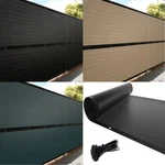 50' Privacy Screen Fence Heavy Duty Fencing Mesh Shade Net Cover Trap Backyard. Fixed Price $48.75.