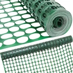 Houseables Fencing, Temporary Fence, Snow 4X100' Feet, 10.55 Lb/roll, Gre. Fixed Price $62.57.