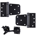 Self-closing Gate Hardware KIT,1 Pack Self-locking Latch And 2 3.5I.... Fixed Price $33.11.