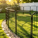 Amagabeli 6 Panels 32 In(h) X 15 Ft(l) Decorative Garden Fence Gate,no Dig Do.... Fixed Price $100.26.