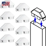 Pelopy Packs Vinyl Picket Fence Caps 7/8" X 3" Parts White. Fixed Price $16.95.