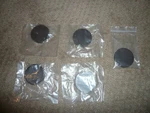 Lot Of 5-2" Dia. Oil Rubbed Bronze Outer End Cap For O.d. Rail Tubing. Fixed Price $49.99.