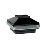 Deckorators 4-IN X Black Solar Led Aluminum Post Cap. Fixed Price $49.99.