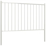 Fence Panel Garden Barrier With Posts Powder-coated Steel Vidaxl. Fixed Price $86.99.