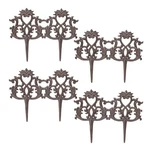 Sungmor Cast Iron Garden Edging Border Fence Picket For Lawn, Flower Beds, Patio. Fixed Price $89.99.