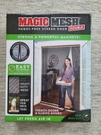 Magic Mesh Double Free Magnetic Screen Fits French Sliding Doors. Fixed Price $13.00.
