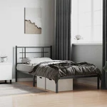 Metal Frame With Headboard Mattress Foundation Bedroom Furniture Vidaxl. Fixed Price $87.99.