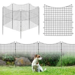 Costway 39 Tall Outdoor Animal Barrier Decorative Garden Fence With - See. Fixed Price $100.99.