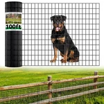 Welded Wire Fence 2 Inch X3 16GA Pvc Coated Garden Edging 100FTL Mesh. Fixed Price $179.99.