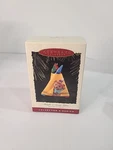 Hallmark Ornament 1995 Bright Sunny Tepee 7TH In Crayola Crayon Series. Fixed Price $5.00.
