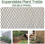 Expandable Plant Climbing Lattices Trellis Fence,open Screen Fe.... Fixed Price $62.93.