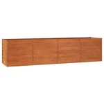 Garden Raised Bed Outdoor Patio Backyard Planter Rusty Corten Steel Vidaxl. Fixed Price $87.99.