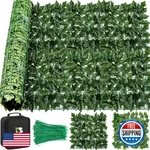 Bdusxyz Artificial Ivy Privacy Fence Screen 60X100IN Hedges Wall Faux Uv. Fixed Price $72.40.