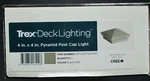 Trex Deck Pyramid Post Lighting - Gravel Path GPPYLEDCAP4X4C. Fixed Price $179.99.
