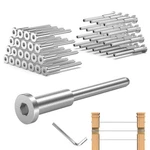 Tootaci 50 Invisible Cable Railing Kit For 2" Pack, Silver. Fixed Price $70.76.