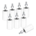 Uxcell 8PCS Slide Gate Guide ROLLER,1-5/8" Dia 1-5/8"X2-3/8", White. Fixed Price $46.99.