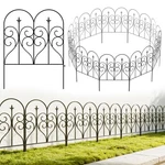 Thealyn Garden Fence 32" X 20FT (10 Panels), No Digging Heavy Duty Metal Fe.... Fixed Price $143.29.