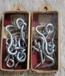Hindley Pic Pak Gate Hooks U40-1 1/2 (6) Sets & Eye Latch Hardware Nos. Fixed Price $12.99.