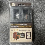 Nuvo Iron Stair & Deck Rail Connectors, Pack, New, 2X4 Inches, Stainless Steel. Fixed Price $22.95.