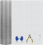 1/2" 16"X30' Galvanized Hardware Cloth Wire Mesh Fence. Fixed Price $35.99.