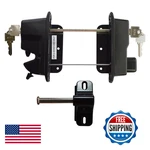 Nationwide Industries Keystone Black Zinc Diecast Metal Lockable Latch. Fixed Price $102.04.