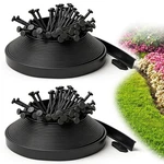 Landscape Edging For Garden Border, 118 Ft 2-INCH Tall Plastic Borders.... Fixed Price $55.76.