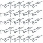 Wideskall 2" Inch Zinc Plated Wire Gate Hook And Eye Latch (pack Of 20). Fixed Price $10.98.
