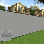 Adjustable 6FT X 50FT Outdoor Privacy Screen With Copper Grommets - Quick Setup. Fixed Price $72.96.