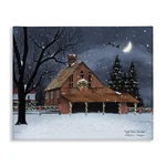 Stupell Industries Night Before Christmas Barn Canvas Wall Art Design By Bill.... Fixed Price $44.02.