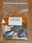 Prescott Plastics 1.75" Inch Round Plug Insert End Cap For Metal Tubing. Fixed Price $13.99.