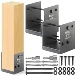 Stainless Steel 6 X (actual: 5.5) Deck Post Base, Anchor Bracket.... Fixed Price $130.32.