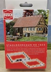 New Busch Ho Scale Modern Steel Pipe Fencing - Heights #1022 Ships From Usa. Fixed Price $14.99.