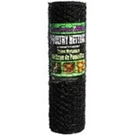 Jackson Wire 01 25 29 Poultry Netting, 50 Ft L, 36 W, Gauge, Hexago. Fixed Price $105.35.