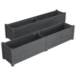 Garden Raised Bed Outdoor Wooden Planter Box Pot Solid Pine Vidaxl. Fixed Price $190.99.
